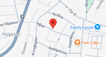 Location of business on map