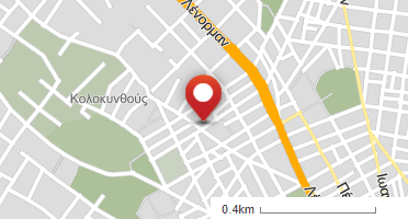 Location of business on map