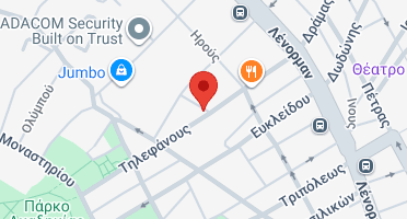Location of business on map