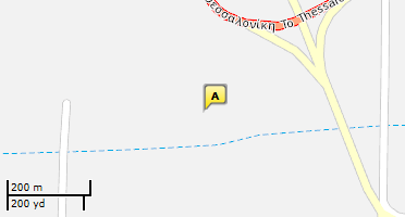 Location of business on map