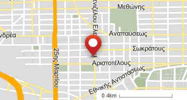 Location of business on map