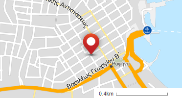 Location of business on map