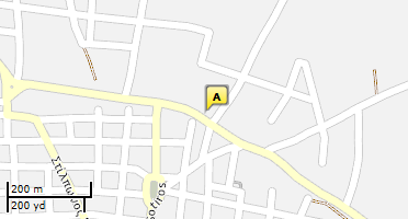 Location of business on map