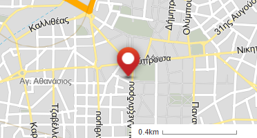 Location of business on map