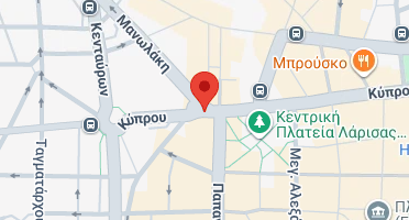 Location of business on map