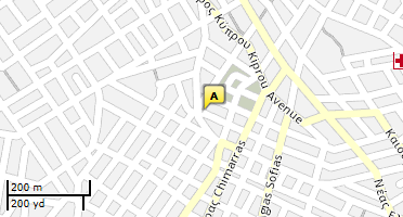Location of business on map