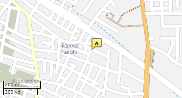 Χάρτης και σημείο της επιχείρησης