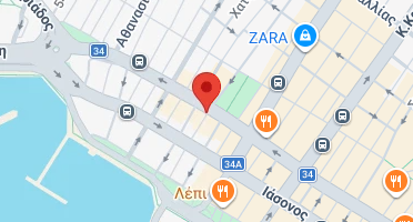 Location of business on map