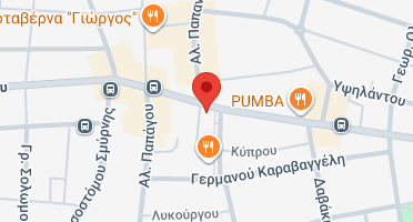 Location of business on map