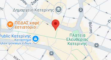 Location of business on map