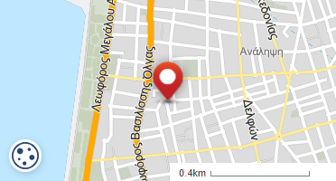 Location of business on map
