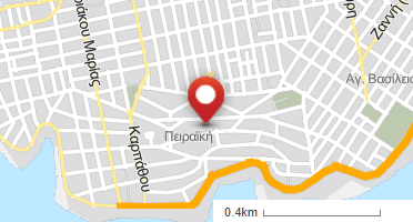 Location of business on map