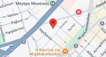 Location of business on map