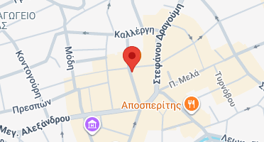 Location of business on map
