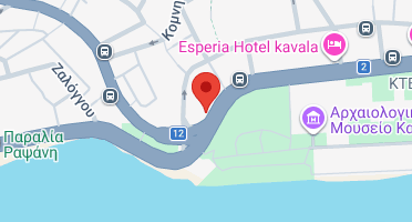Location of business on map