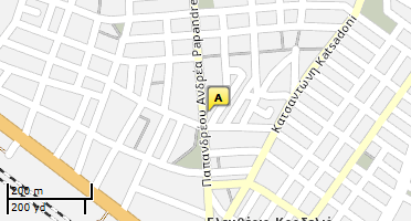 Location of business on map