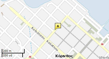 Location of business on map