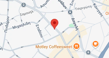 Location of business on map
