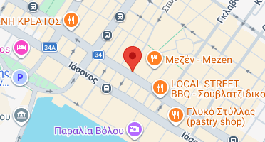 Location of business on map
