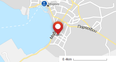 Location of business on map