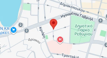 Location of business on map