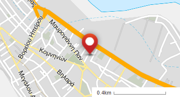 Location of business on map