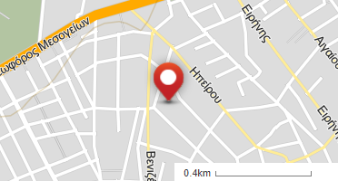 Location of business on map