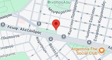 Location of business on map