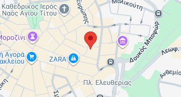 Location of business on map
