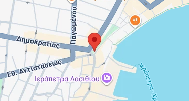 Χάρτης και σημείο της επιχείρησης