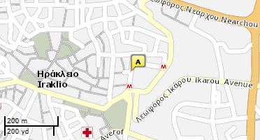 Χάρτης και σημείο της επιχείρησης