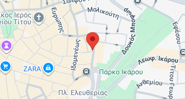 Χάρτης και σημείο της επιχείρησης