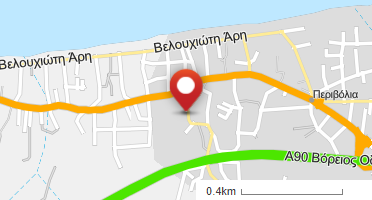 Location of business on map