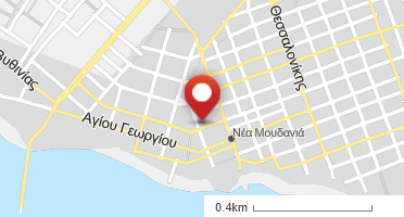 Location of business on map