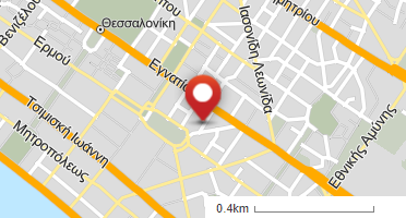 Location of business on map