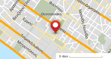 Location of business on map
