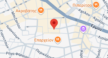 Location of business on map