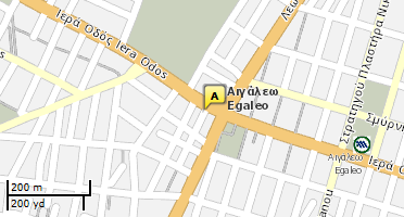 Χάρτης και σημείο της επιχείρησης