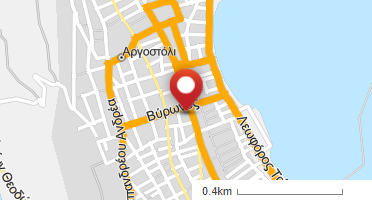 Location of business on map