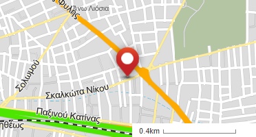 Location of business on map