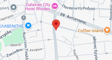 Location of business on map