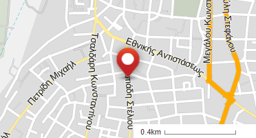 Location of business on map