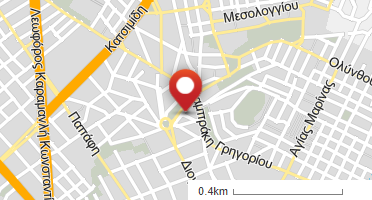 Location of business on map