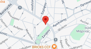 Location of business on map
