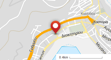 Location of business on map