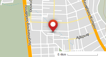 Location of business on map