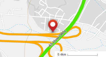 Location of business on map