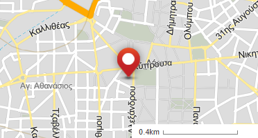 Location of business on map
