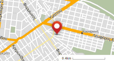 Location of business on map