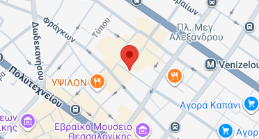 Location of business on map